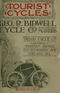 A Catalogue of Safety Bicycles and Accessories Manufactured and Sold cover