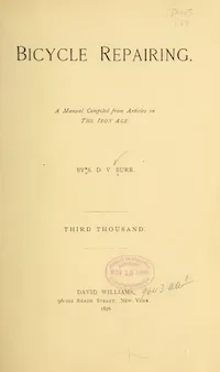 Bicycle Repairing cover