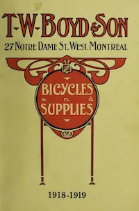 Bicycles and Bicycle Sundries cover