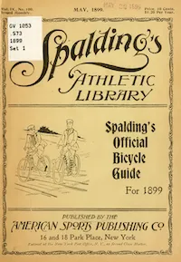 Spaldings Official Bicycle Guide cover