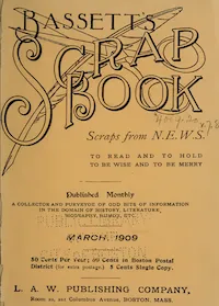 Bassetts Scrap Book cover