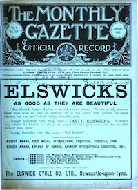 The Monthly Gazette Ctc cover