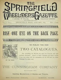 The Springfield Wheelmens Gazette cover